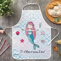 Фартук детский "Русалочка" 46*50см, 100%п/э