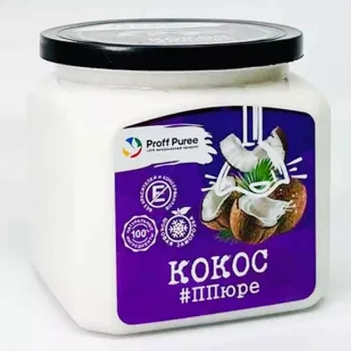 Пюре замороженное Кокос Proff Puree, 500г Пюре замороженное Кокос Proff Puree, 500г