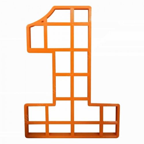 Пластик. форма для торта "Цифра 1" 25см Пластик. форма для торта "Цифра 1" 25см