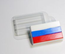 Пластиковая форма для шоколада "Триколор 1"