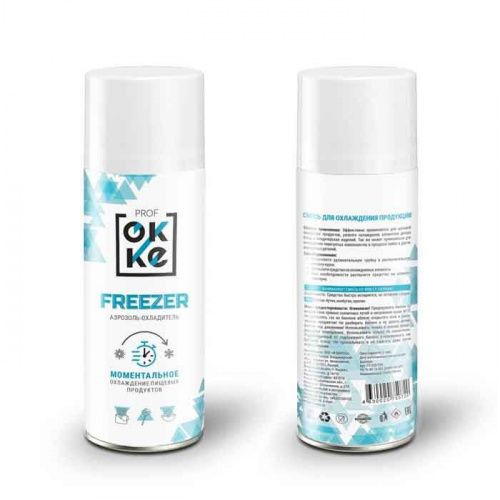 Спрей для охлаждения Freezer OKKE PROF, 400мл