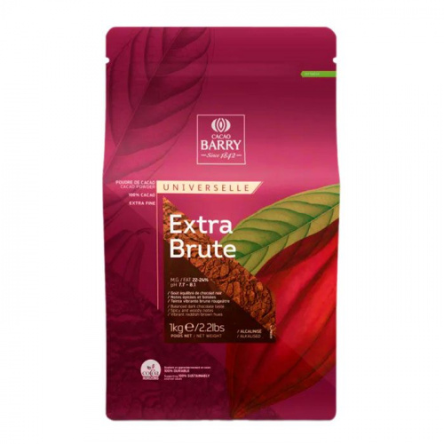 Какао Cacao-Barry Extra-Brute, 1кг фото 2