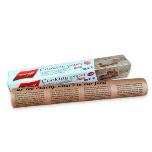 Пергамент в рулоне "Cooking paper" силиконизированный (газета) 30см*10м фото 2 Пергамент в рулоне "Cooking paper" силиконизированный (газета) 30см*10м фото 2